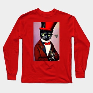 Bartholomew! The Steampunk Cat Long Sleeve T-Shirt